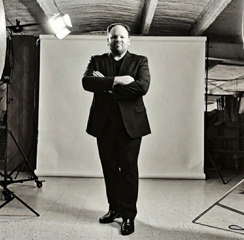 Chuck Credo IV in the studio