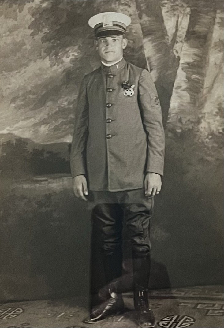 William Bill Credo Sr. in his New Orleans Police Department uniform