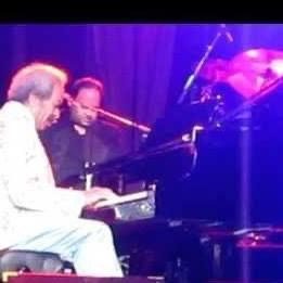 With Allen Toussaint at the piano